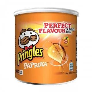Chips en tuiles saveur paprika 40g - PRINGLES