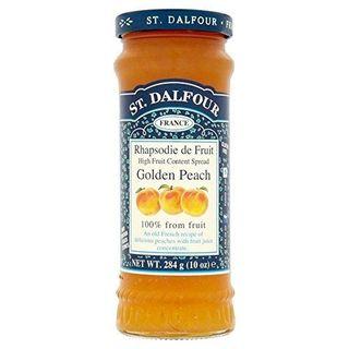 Confiture de pêches sans sucre ajouté 284g - ST. DALFOUR