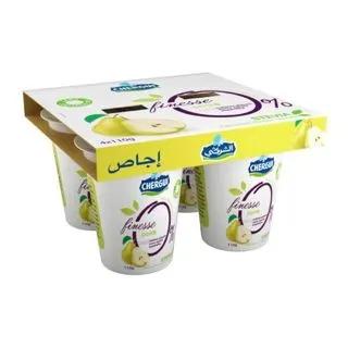 Yaourt poire Finesse  4x110g - CHERGUI
