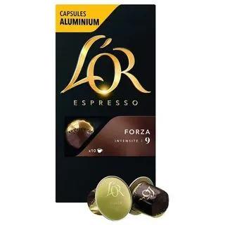 Capsules de café Espresso Forza n°9 x10 unités - L'OR
