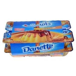Dessert flan caramel 12x80g - DANETTE