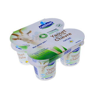 Yaourt au lait de chèvre nature 4x110g - CHERGUI
