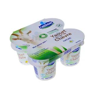 Yaourt au lait de chèvre nature 4x110g - CHERGUI