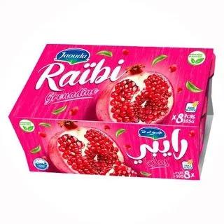 Yaourt à boire aromatisé à la grenadine Raïbi 8x165g - JAOUDA