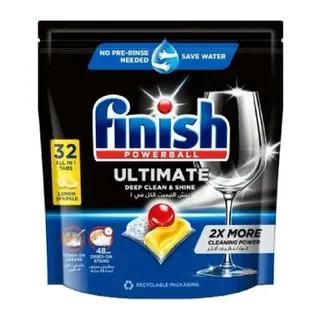 Pastilles lavantes lave-vaisselle Quantum Ultimate x32 - FINISH
