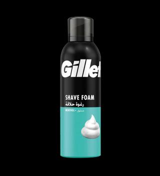Mousse à raser Basique menthol GILLETTE 200ML - 767