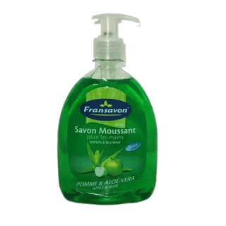 Savon liquide vert 500 ml - Fransavon