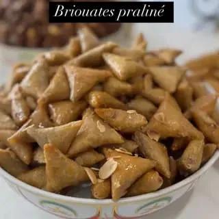 Briouates amande praliné