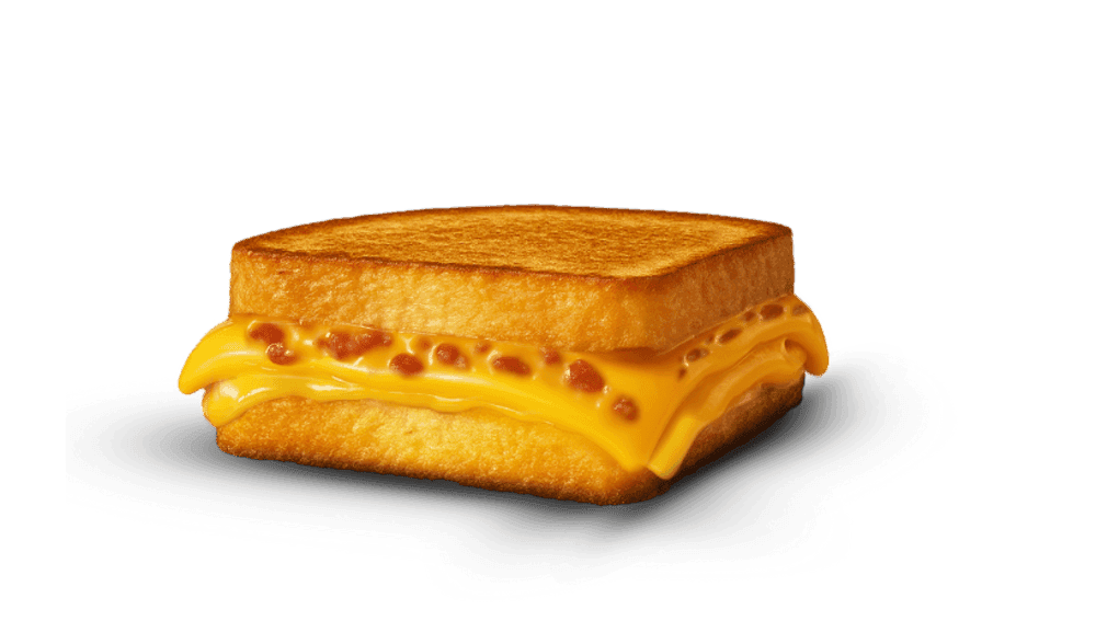 Grilled cheese bacon