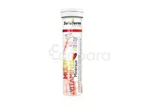 Soluform Fer Multivitamines Boite De 20 Comprimes Effervescents