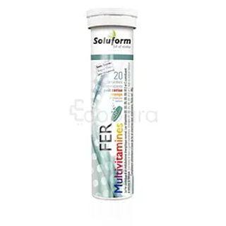 Ferroline Fer + Vitamine C + Spiruline Boite De 30 Gelules
