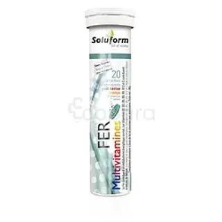 Ferroline Fer + Vitamine C + Spiruline Boite De 30 Gelules