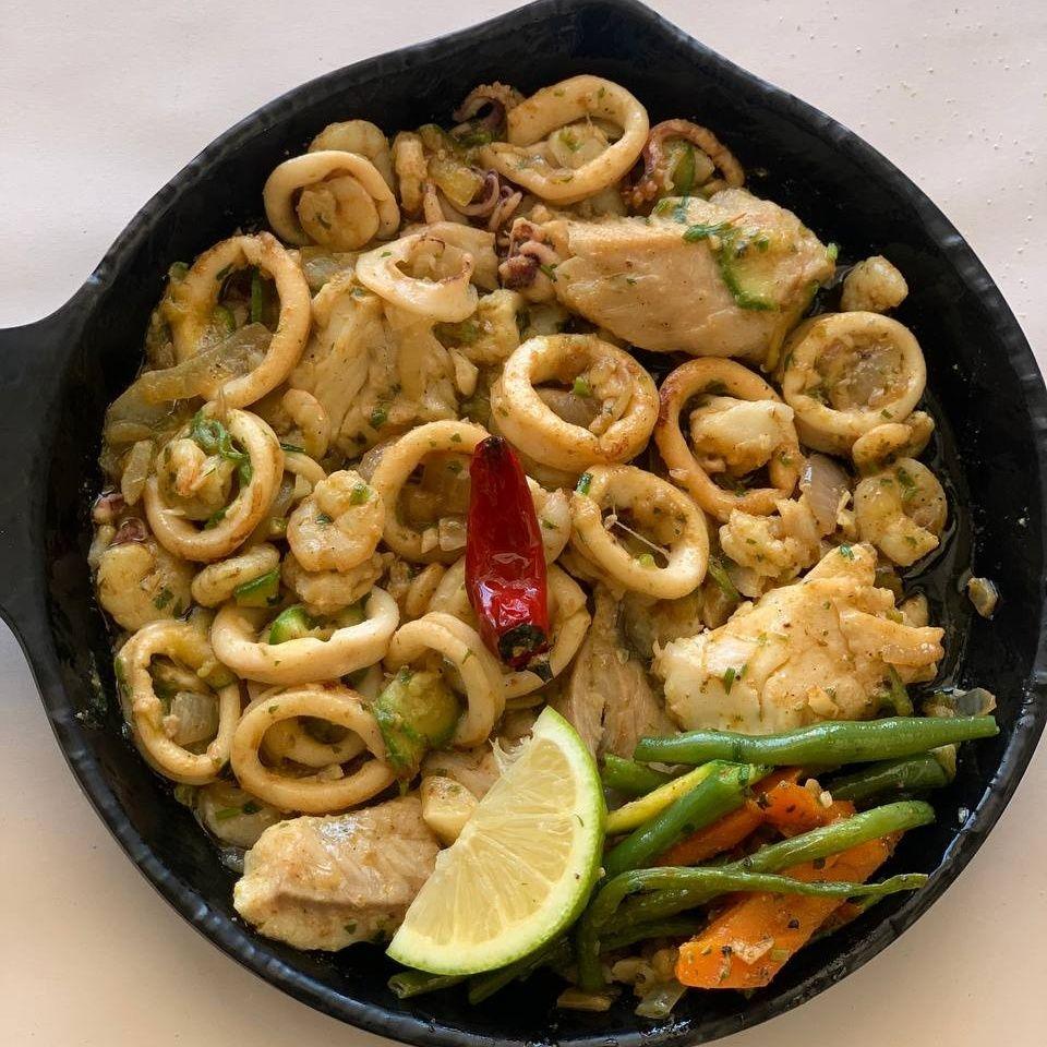 Mkila (Crevette Calamar Merlan)