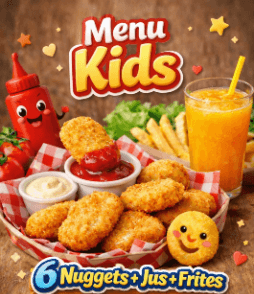 Menu Kids Nuggets