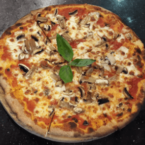 Pizza Rossa Funghi