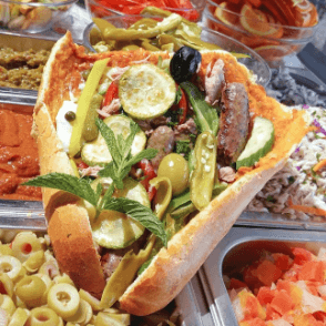 Petit Pain Kafta Œuf Gruyère