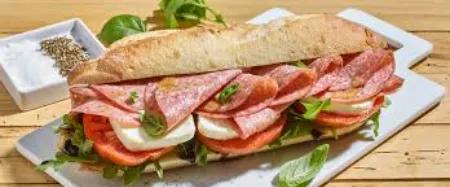 Sandwich Œuf Salami