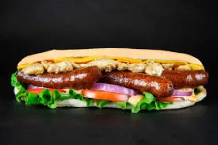 Sandwich Œuf Merguez