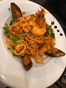 Spaghetti fruits de mer