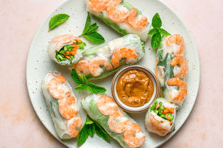 Fresh Roll Platter (18p)