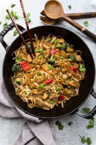 Noodles Chicken Teriyaki