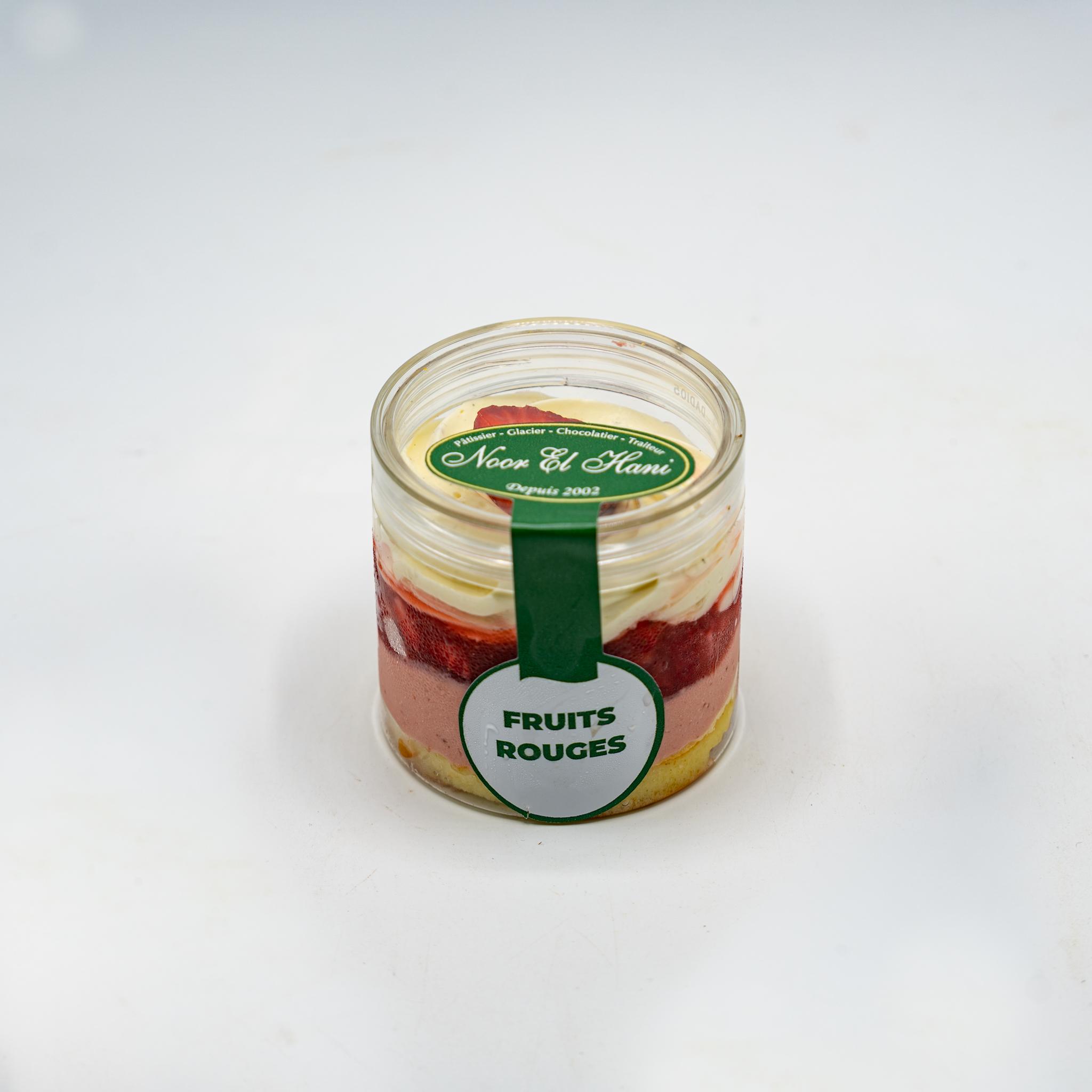 Verrines aux Fruits Rouges