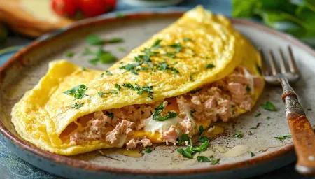 Omelette Thon Fromage