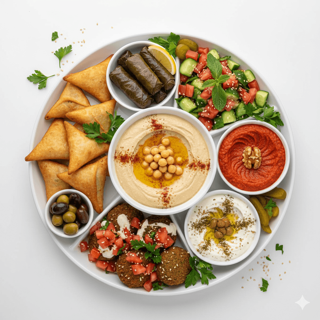 Assiette Mezze Mixte