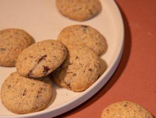 Mini cookies noisettes chocolat