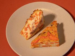 Quiche sans gluten carottes, bresaola et fêta (pièce)