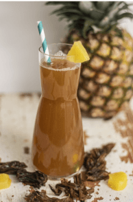 Jus Bissap Blanc Ananas