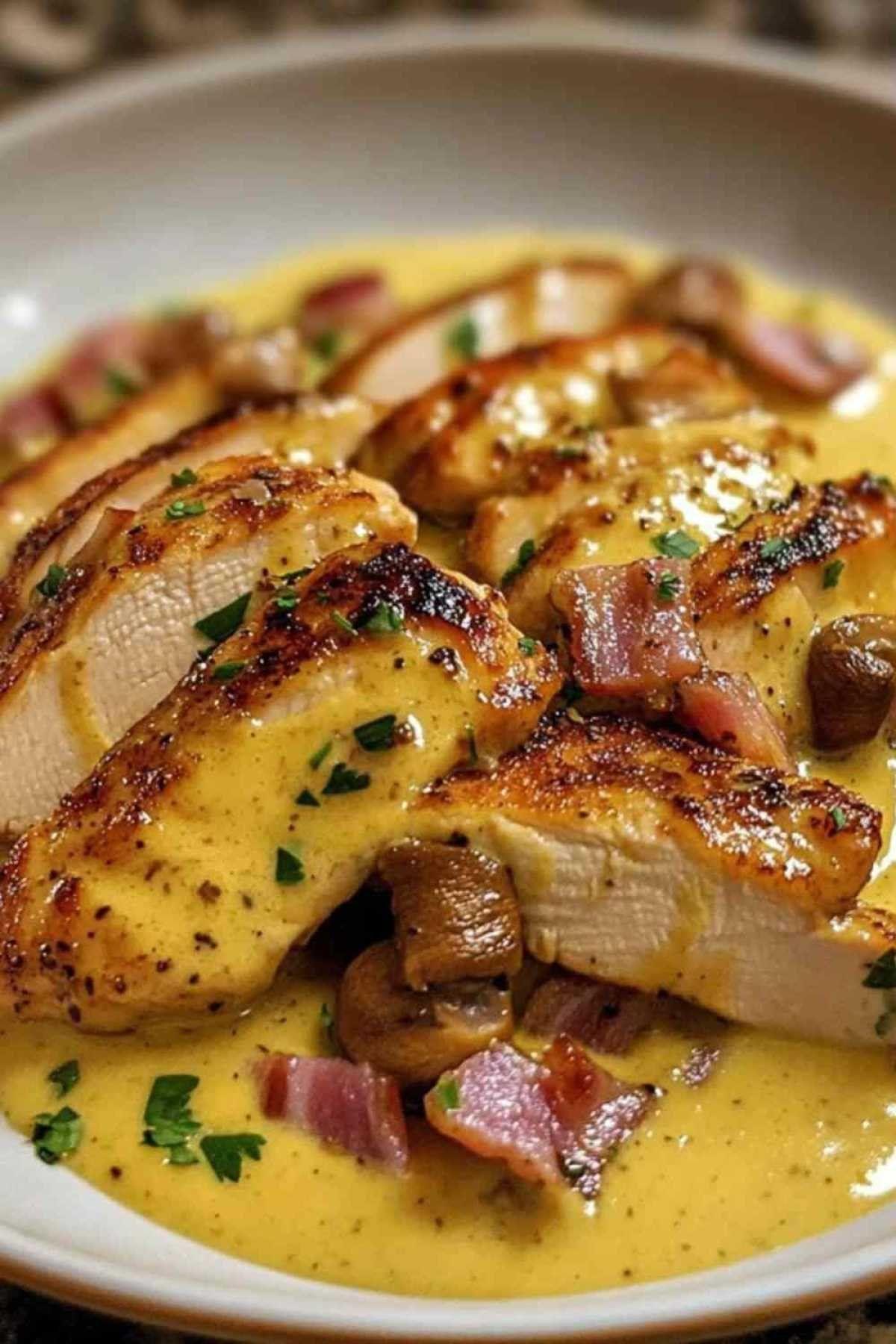 Émincé de poulet à la sauce Kirila