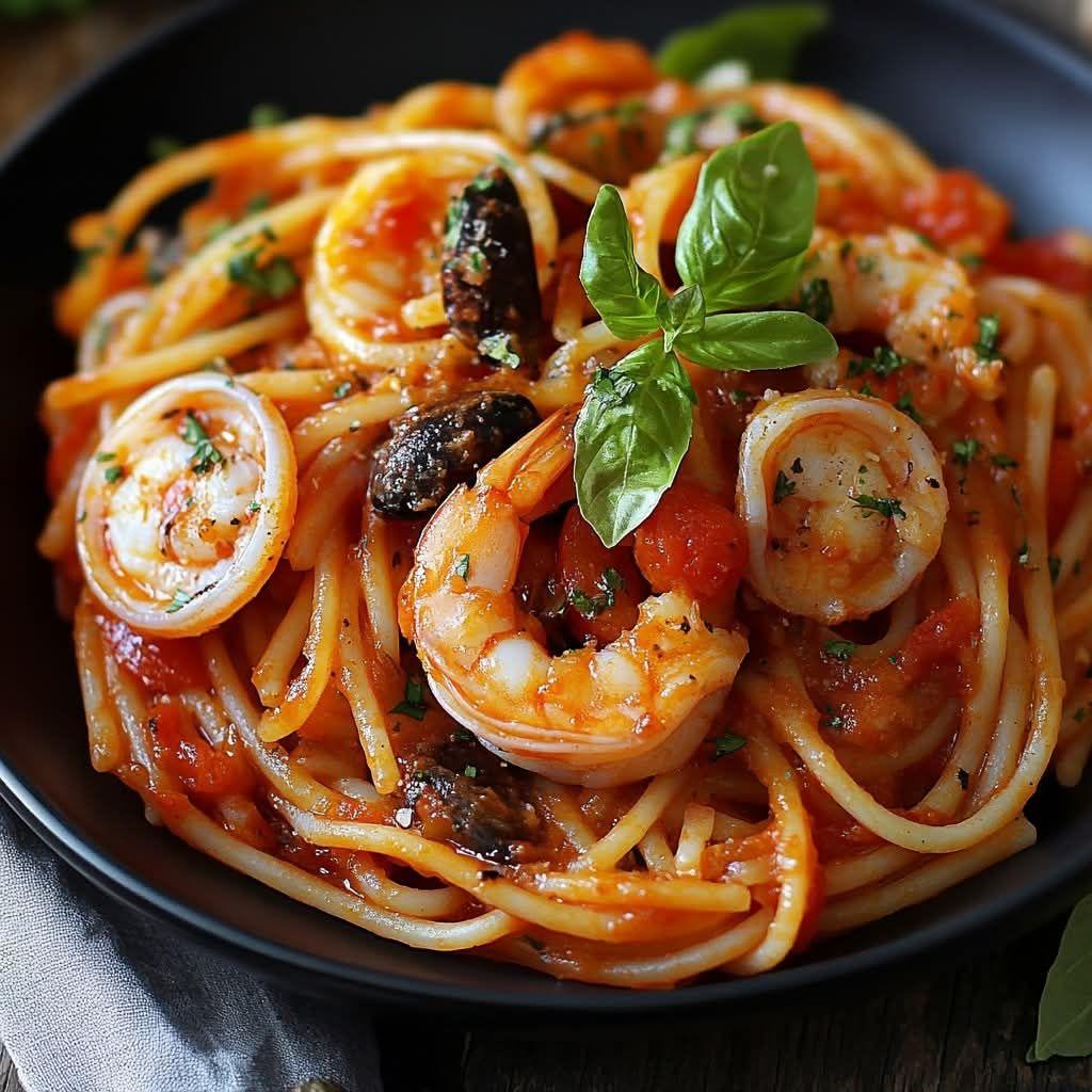 Linguine aux fruits de mer