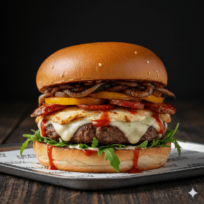 Spicy cheese and Chorizo