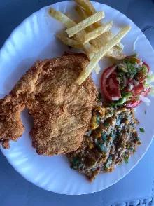 Plat Escalope Pané