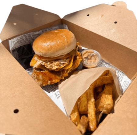 Shrimps Po Poy Burger