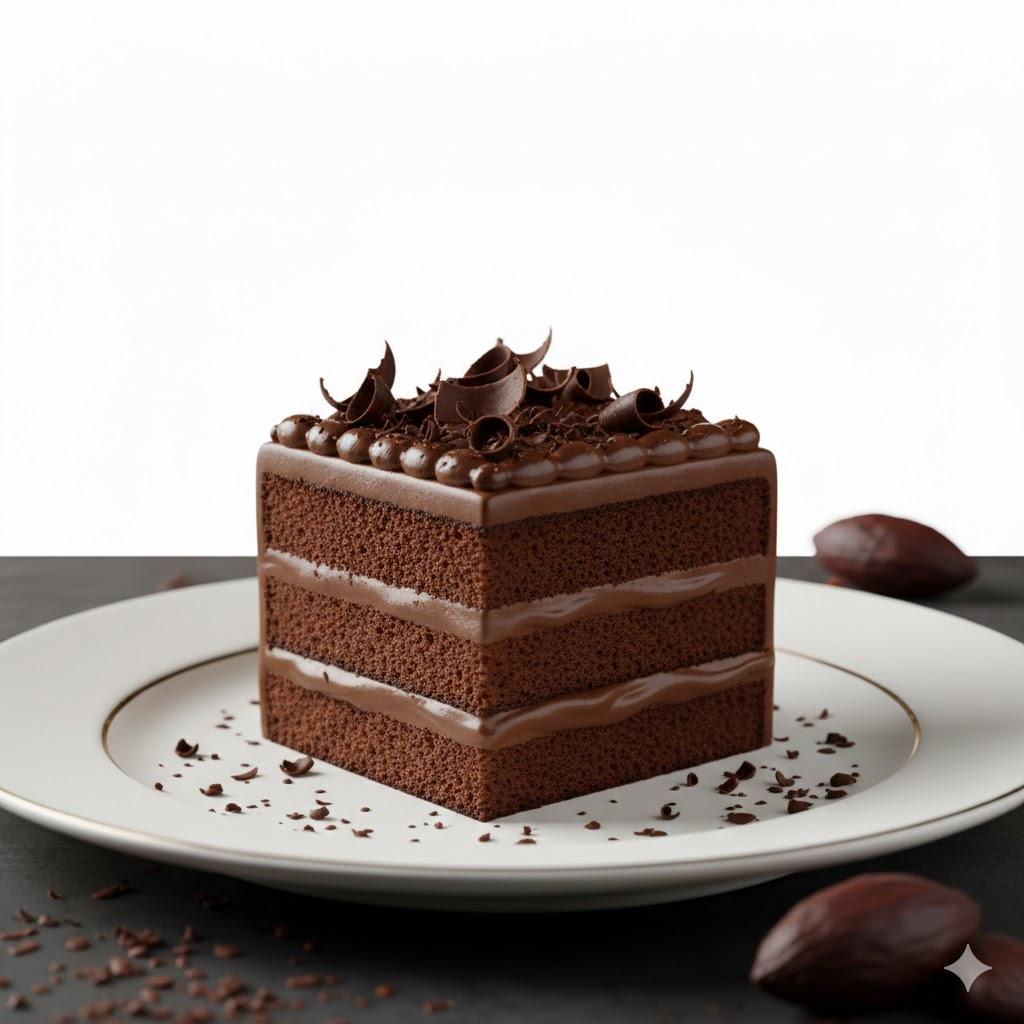 Tranche Génoise Chocolat