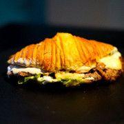 Breakfast Croissant — Scrambled eggs + bacon