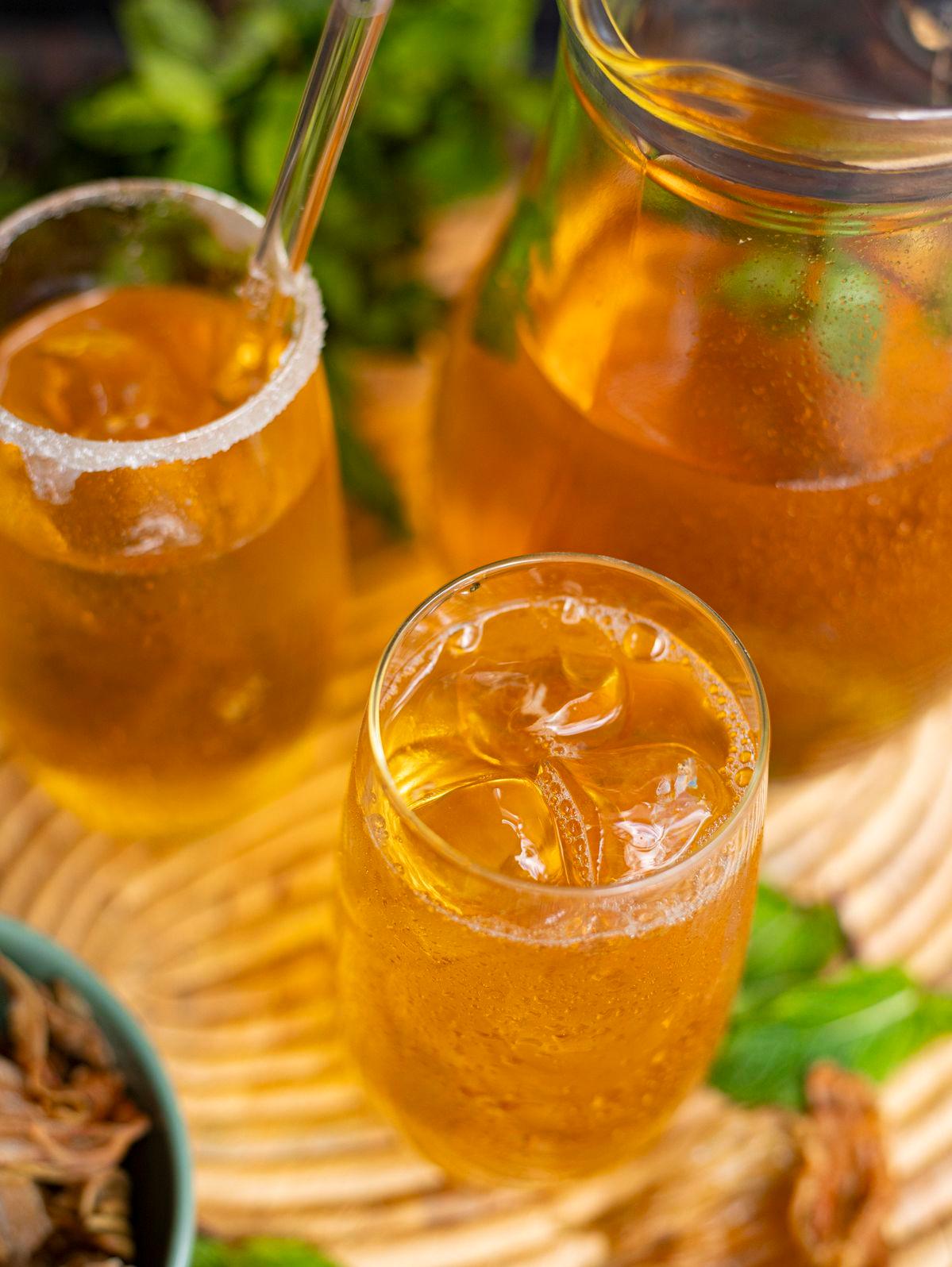 Jus Bissap Blanc-Pomme