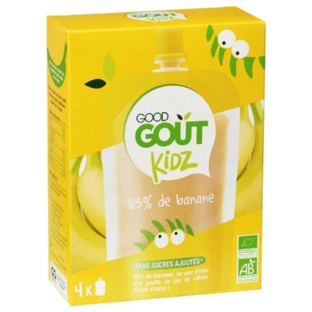 Gourdes Banane Good Goût Bio 4 unités 90g
