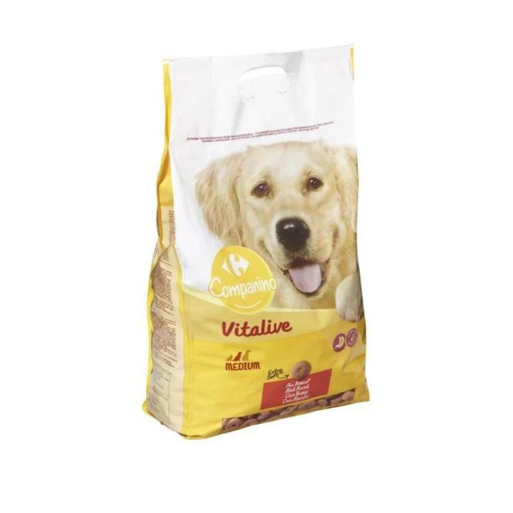 Croquettes pour Chien Adulte Medium au Bœuf Carrefour Companino 4kg