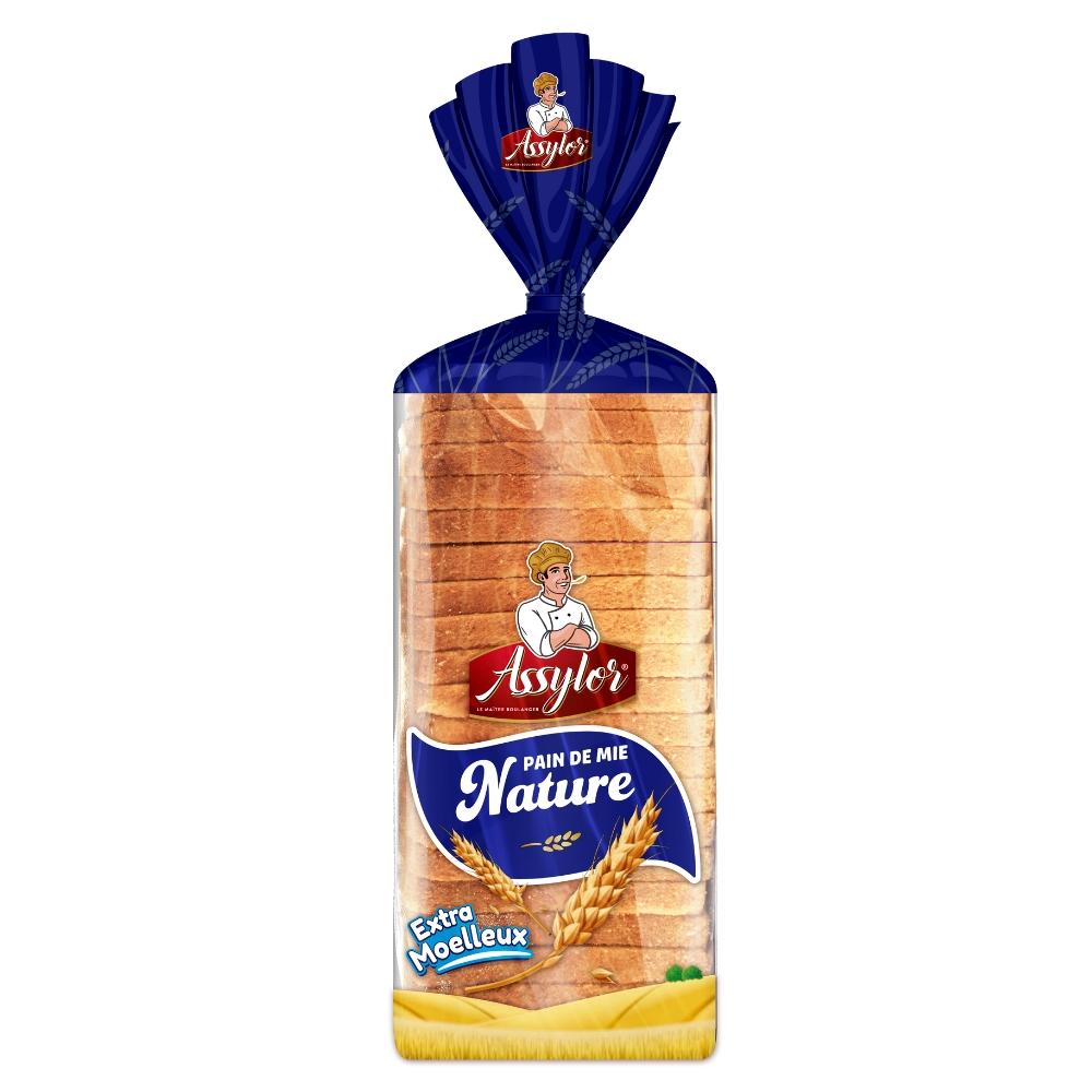 Pain de Mie Blanc Assylor 420g 19 pièces