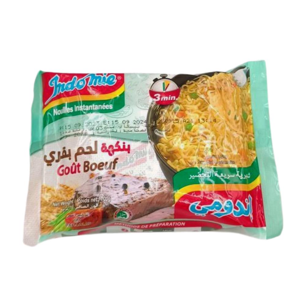 Nouilles Instantanées Goût Bœuf Indomie 70g