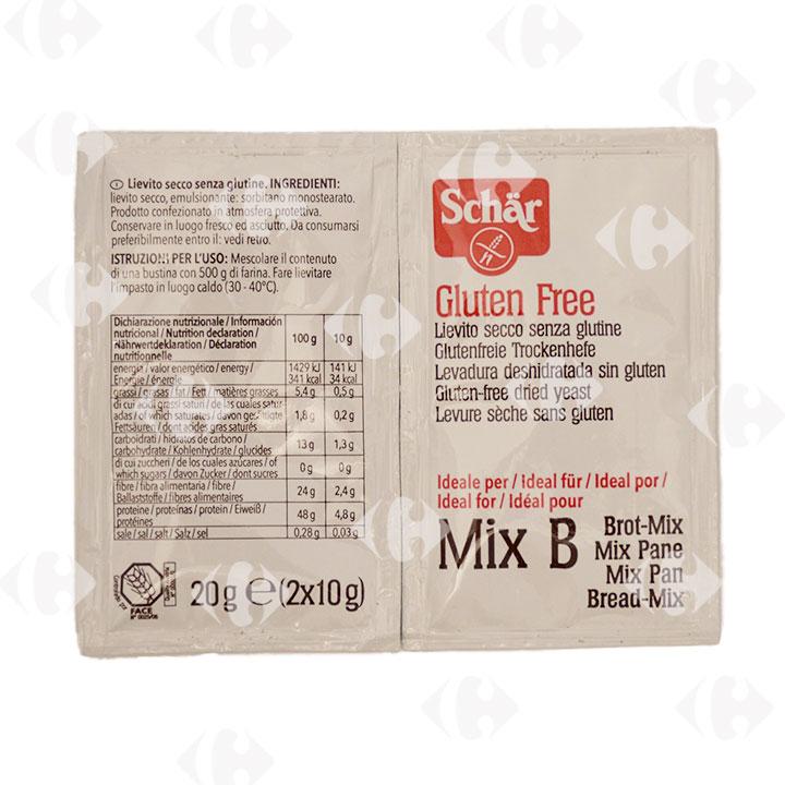 Levure Sèche Sans Gluten Schar 200g