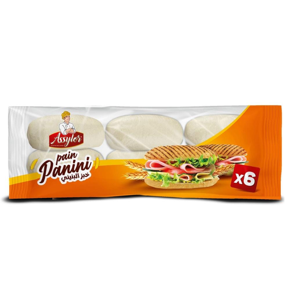 Pain Panini Assylor 6 pièces 180g