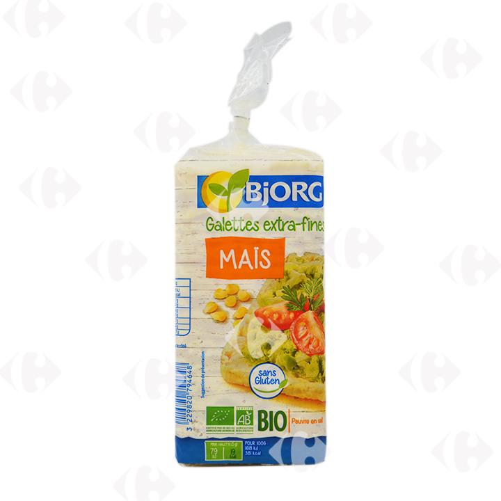 Galettes de Maïs Bio et sans gluten Bjorg 130g