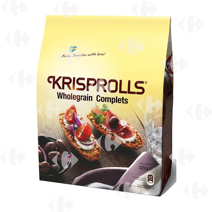 Pains Grillés Suedois Complets Krisprolls 225g