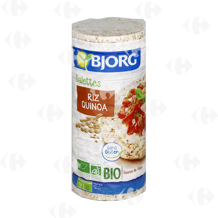 Galettes de Riz et Quinoa Bio et sans gluten Bjorg 130g