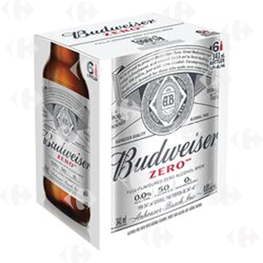 Bière Sans Alcool Budweiser Zéro 33cl.