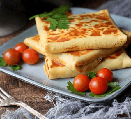 Crêpe Cheese Burger